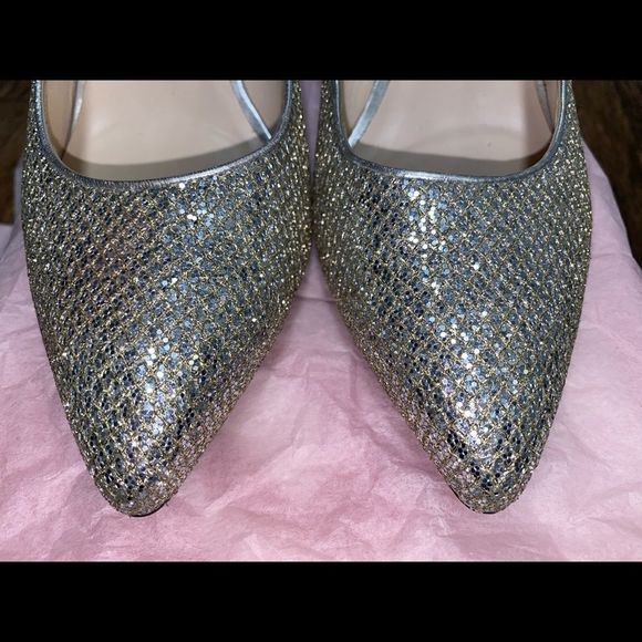 Cole Haan Eliza Grand Glitter Pump Heels Size 8.5 - Picture 4 of 6